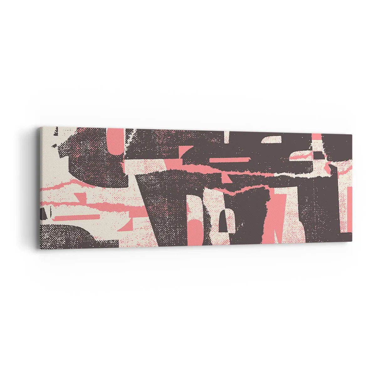 Bild auf Leinwand - Leinwandbild - All dieser Lärm - 90x30 cm