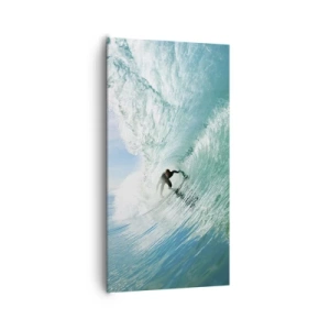 Bild auf Leinwand - Leinwandbild - Immer Top - 65x120 cm