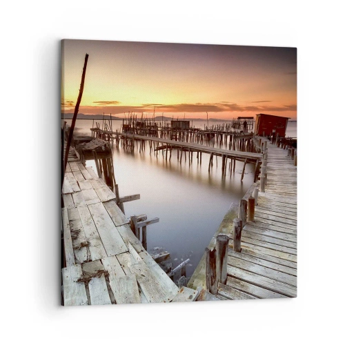 Bild auf Leinwand - Leinwandbild - Authentisch, keine Touristenattrappe - 50x50 cm