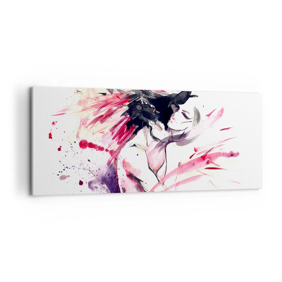 Bild auf Leinwand - Leinwandbild - Eine Liebeserfüllung - 100x40 cm