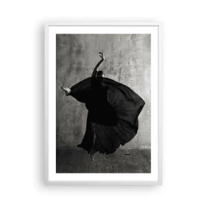 Poster in einem weißen Rahmen - Leidenschaftlicher Gürtel - 50x70 cm