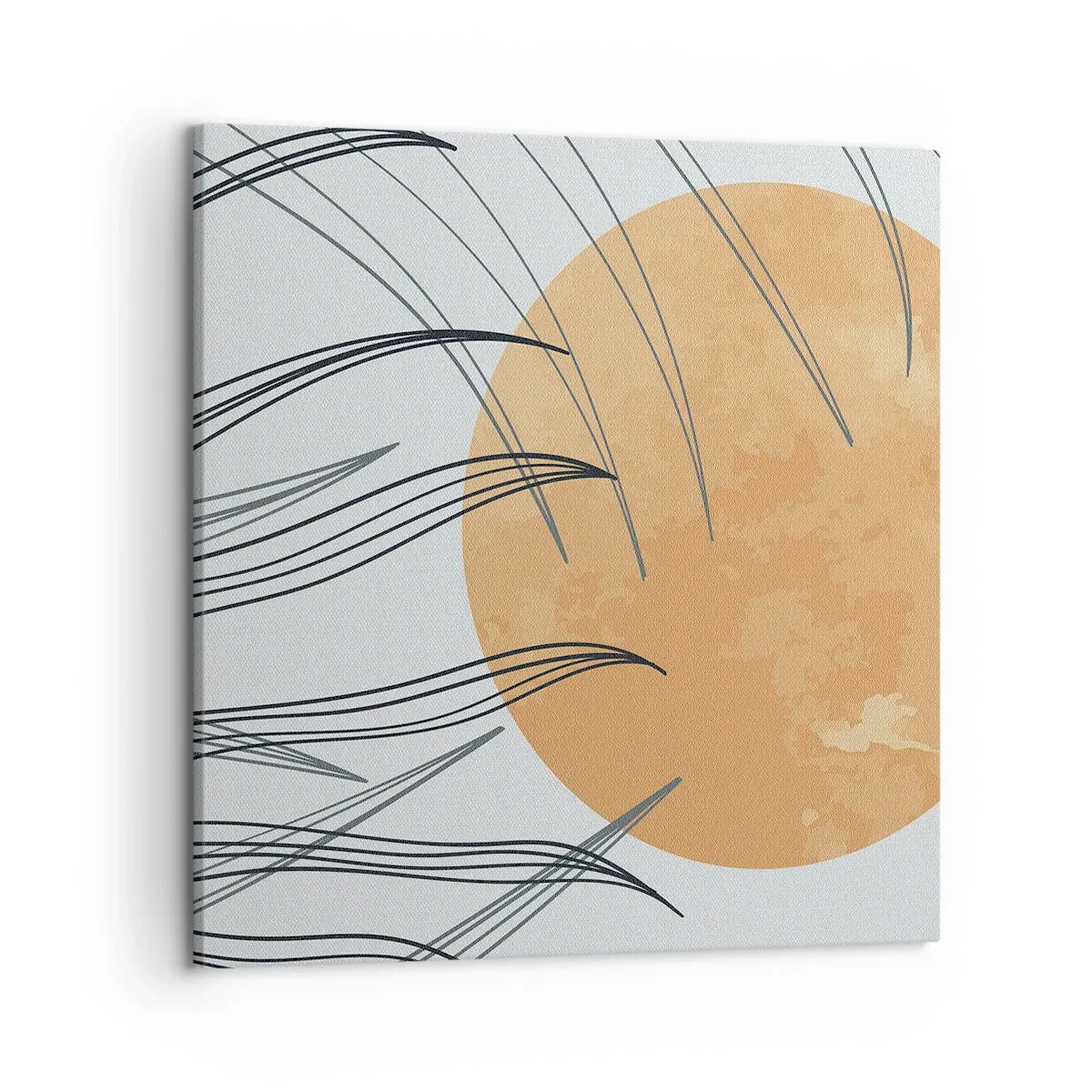 Bild auf Leinwand - Leinwandbild - Immer der Sonne entgegen - 50x50 cm