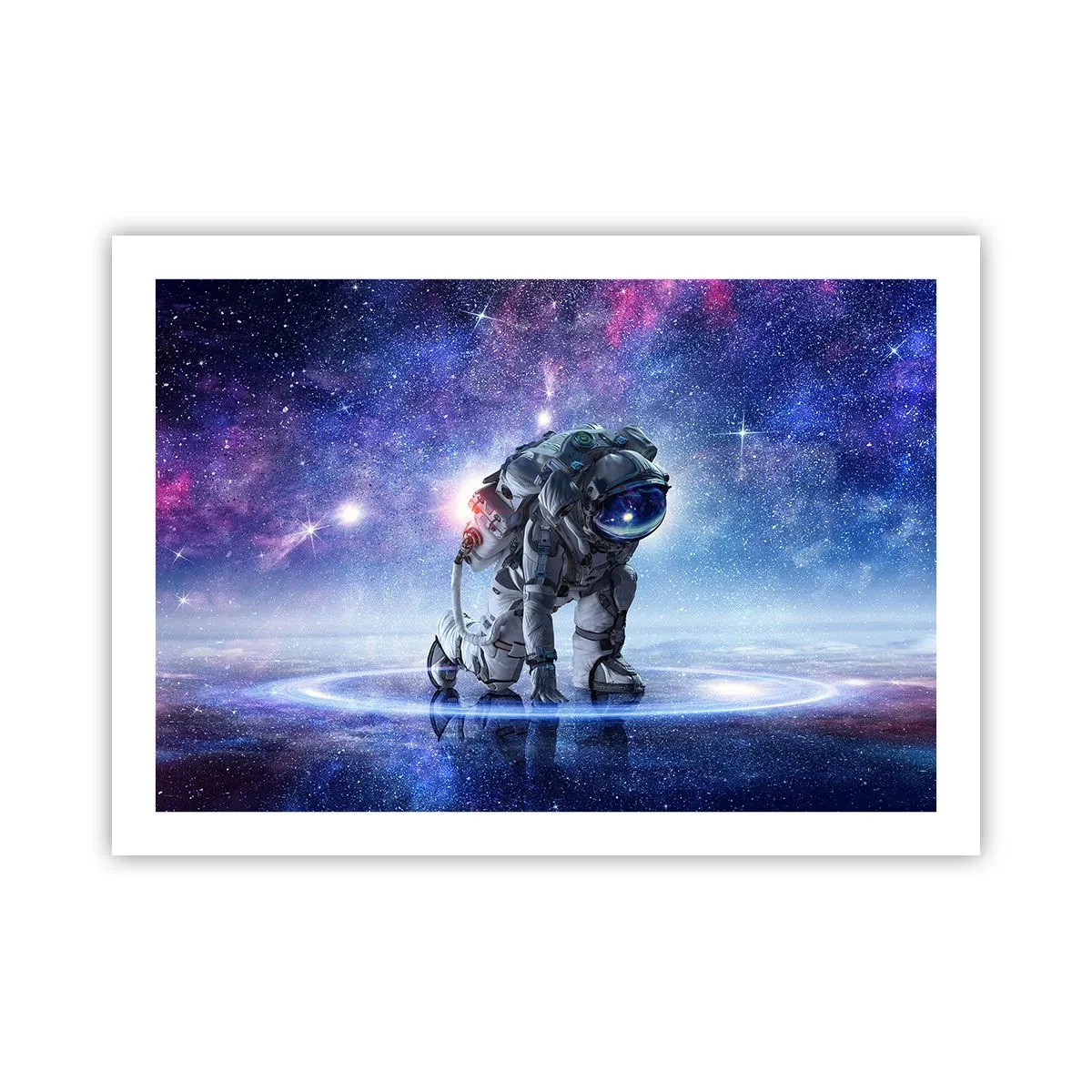 Poster - Der Sternenhimmel über mir - 70x50 cm