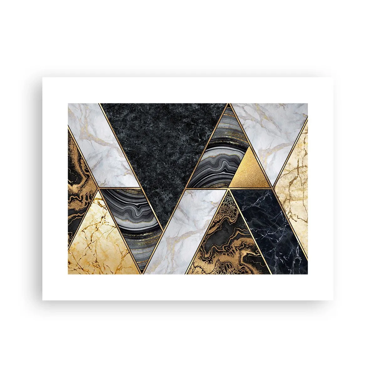 Poster - Stein um Stein - 40x30 cm