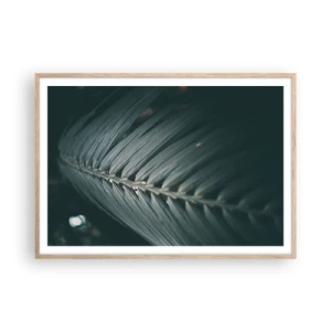 Poster in einem Rahmen aus heller Eiche - Die Präzision der Natur - 100x70 cm