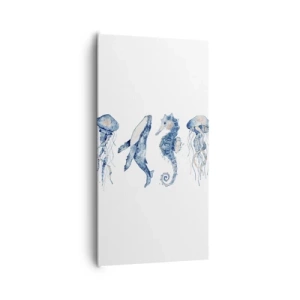 Bild auf Leinwand - Leinwandbild - Meereswunder - 65x120 cm