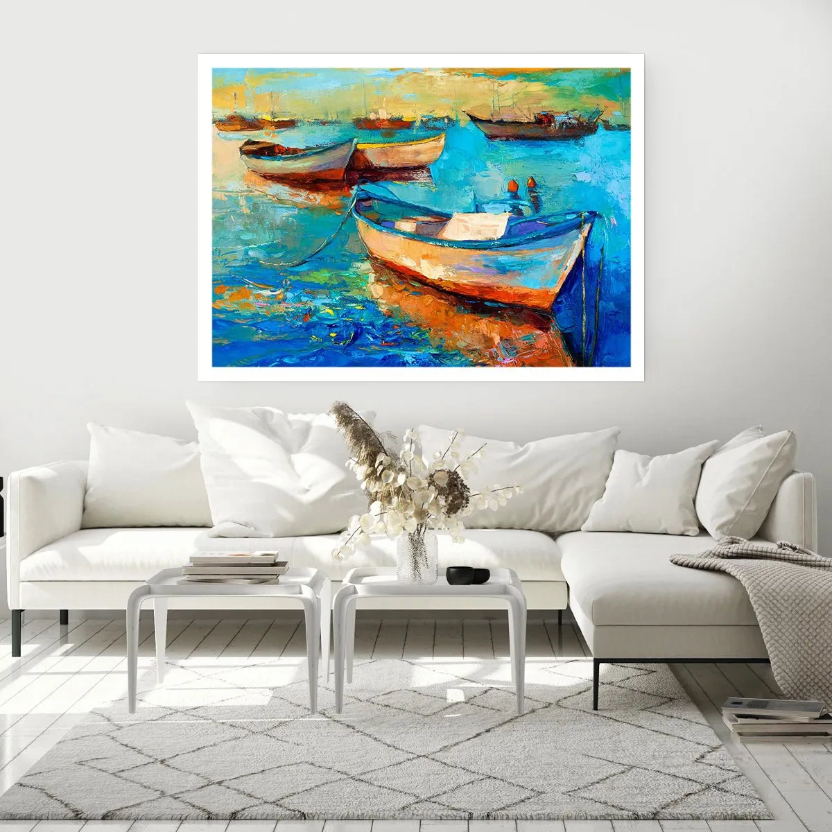 Poster - In der südlichen Bucht - 91x61 cm