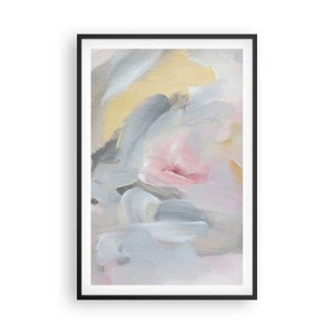 Poster in einem schwarzem Rahmen - In einer Pastellwelt - 61x91 cm