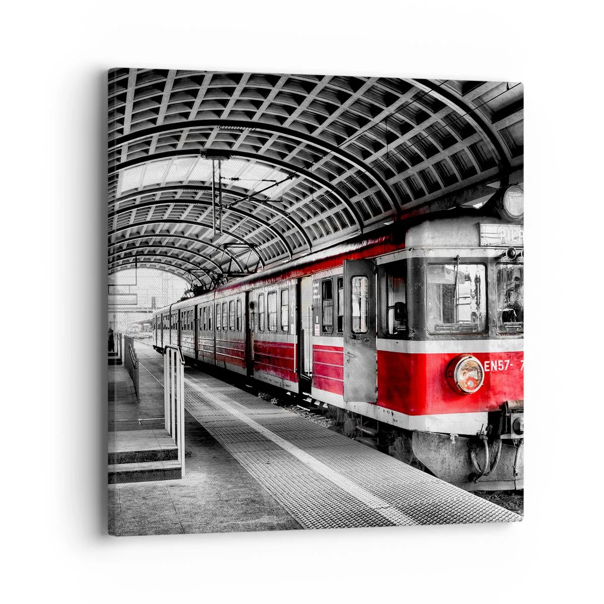 Bild auf Leinwand - Leinwandbild - Vielleicht ist es eine Reise Ihres Lebens? - 40x40 cm