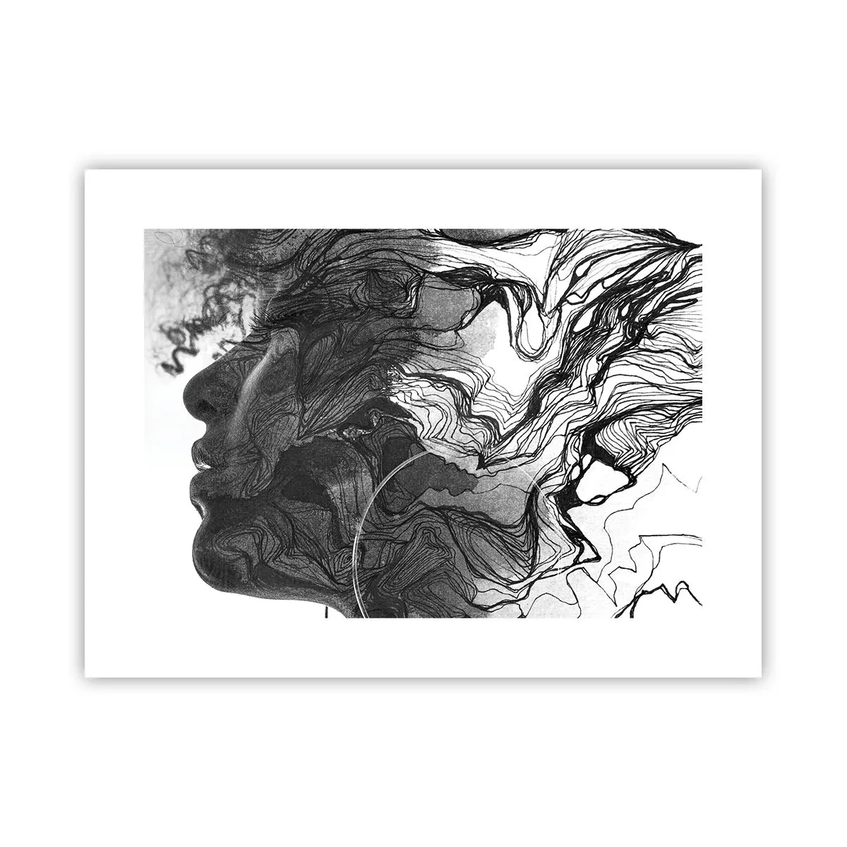 Poster - Verstrickt in Träume - 40x30 cm