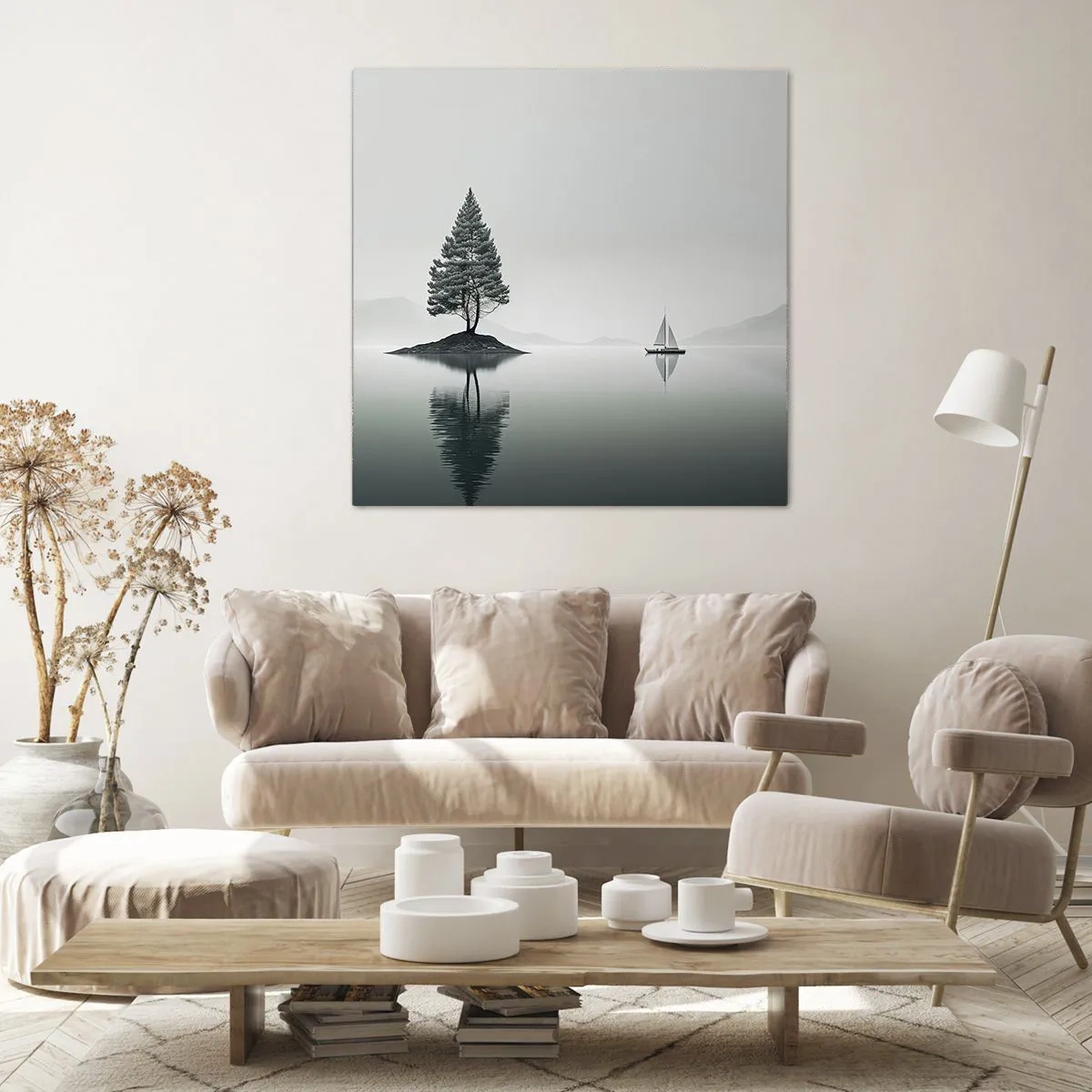 Bild auf Leinwand - Leinwandbild - Traum - 60x60 cm