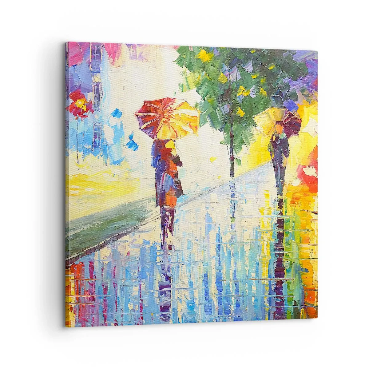 Bild auf Leinwand - Leinwandbild - Und alles klar - 60x60 cm
