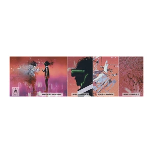 Fototapeten Muster Premium Sand - Kannst du dich selbst anschauen? - Abstraktion, Stück, Menschen - 100x30 cm
