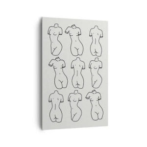 Bild auf Leinwand - Leinwandbild - Nur Venus - 80x120 cm