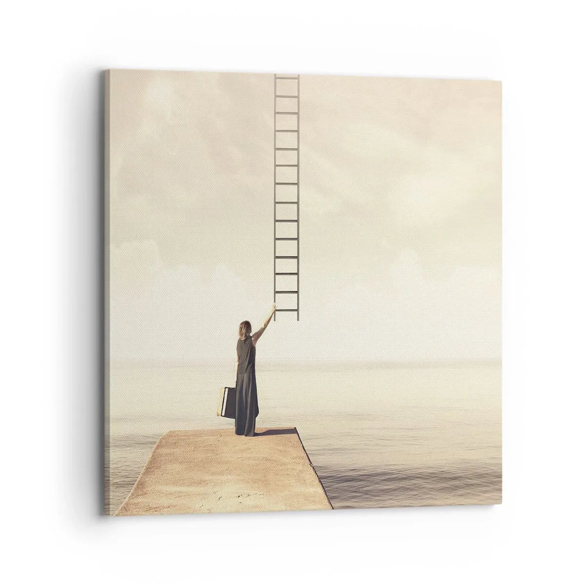 Bild auf Leinwand - Leinwandbild - Eine magische Reise - 70x70 cm