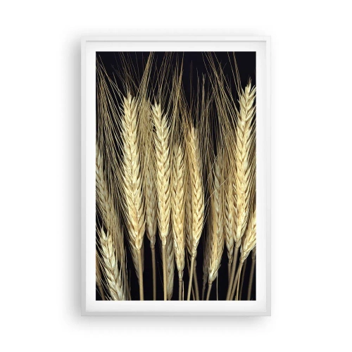 Poster in einem weißen Rahmen - Rustikale Magie - 61x91 cm