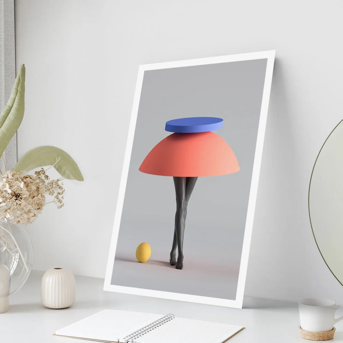 Poster - Surrealistische Komposition - 30x40 cm