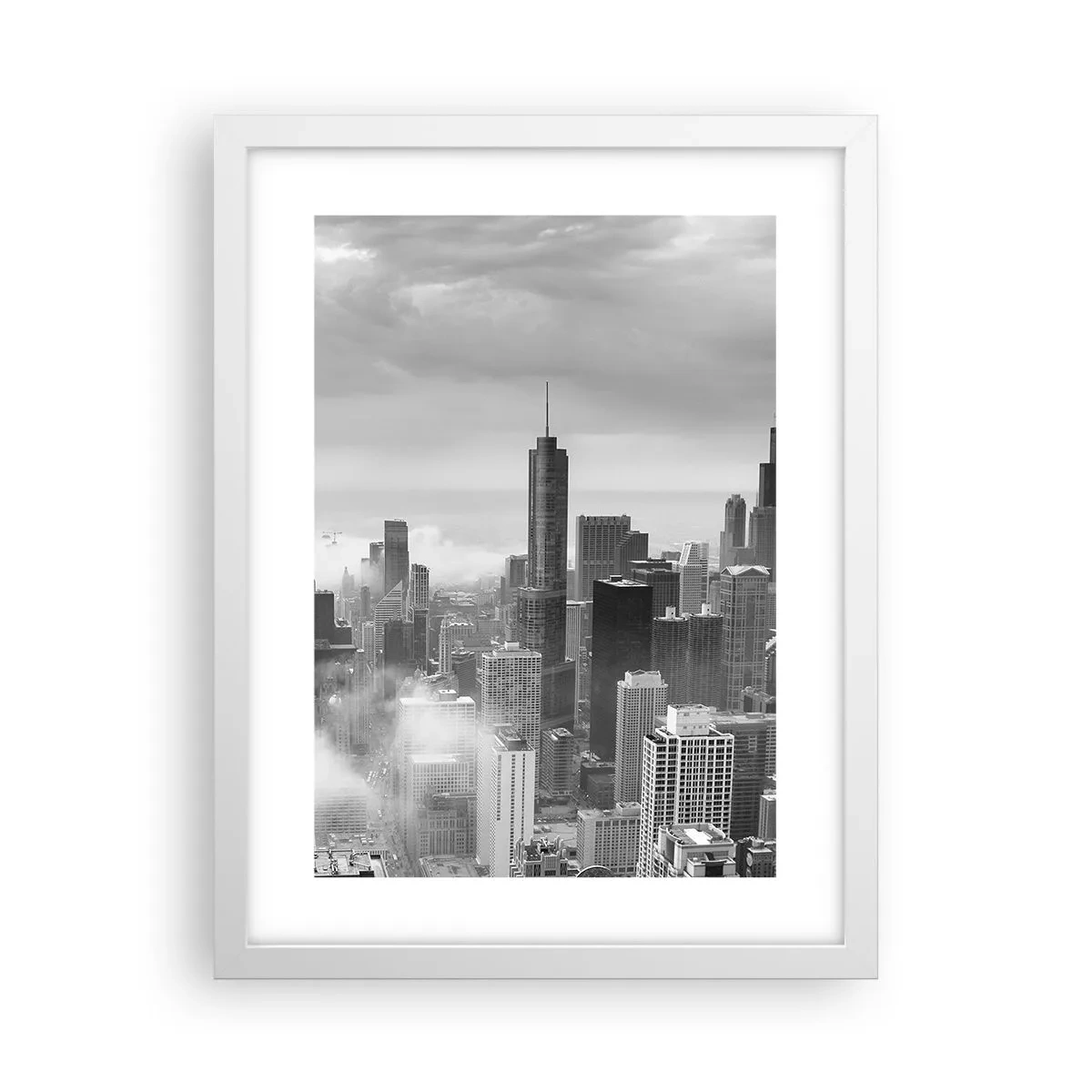 Poster in einem weißen Rahmen - Amerikanische Landschaft - 30x40 cm