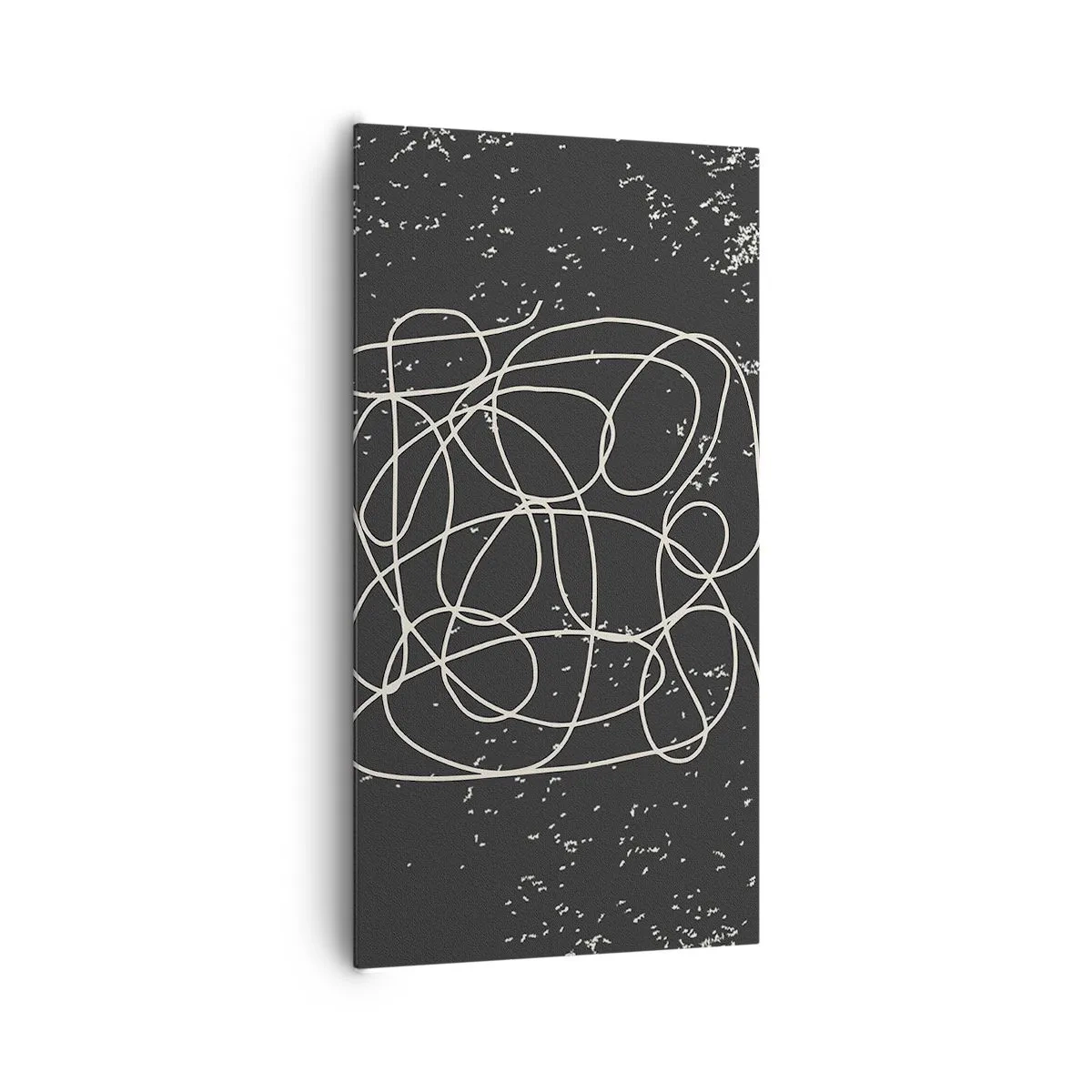 Bild auf Leinwand - Leinwandbild - Wandernde, umherschweifende Gedanken - 65x120 cm