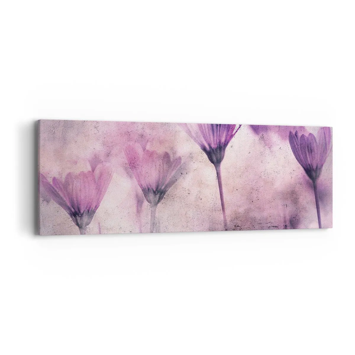Bild auf Leinwand - Leinwandbild - Ein Blumentraum - 90x30 cm