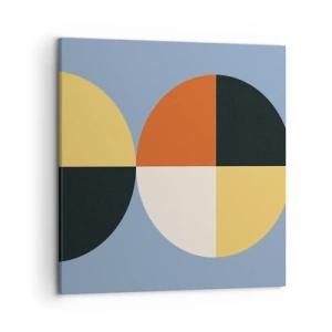 Bild auf Leinwand - Leinwandbild - Beobachte und zähle - 50x50 cm