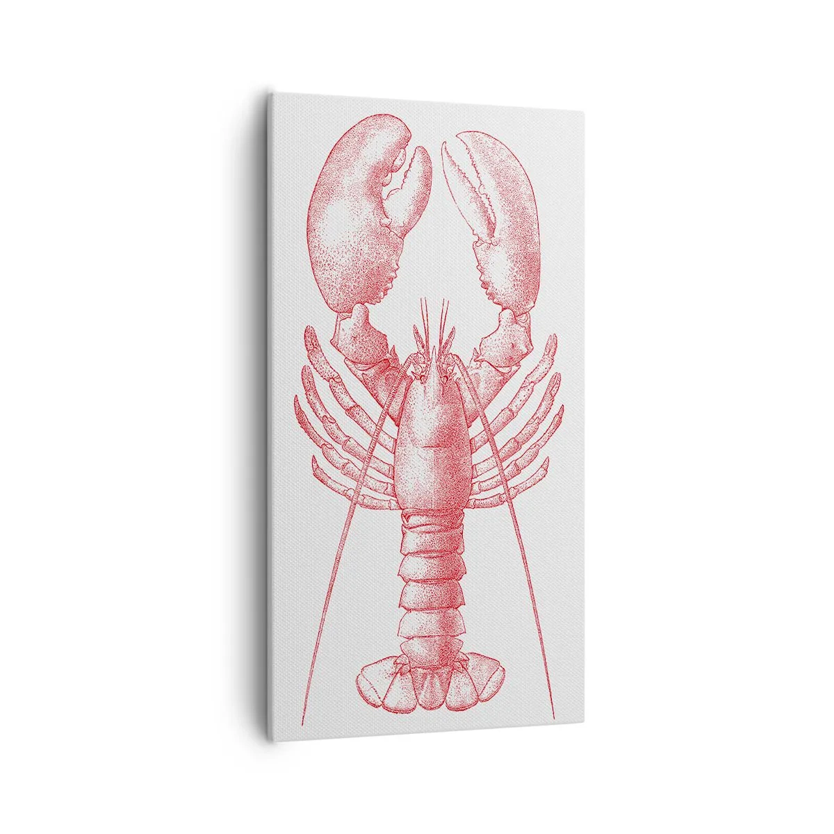 Bild auf Leinwand - Leinwandbild - Hummer, der Homers würdig ist - 55x100 cm