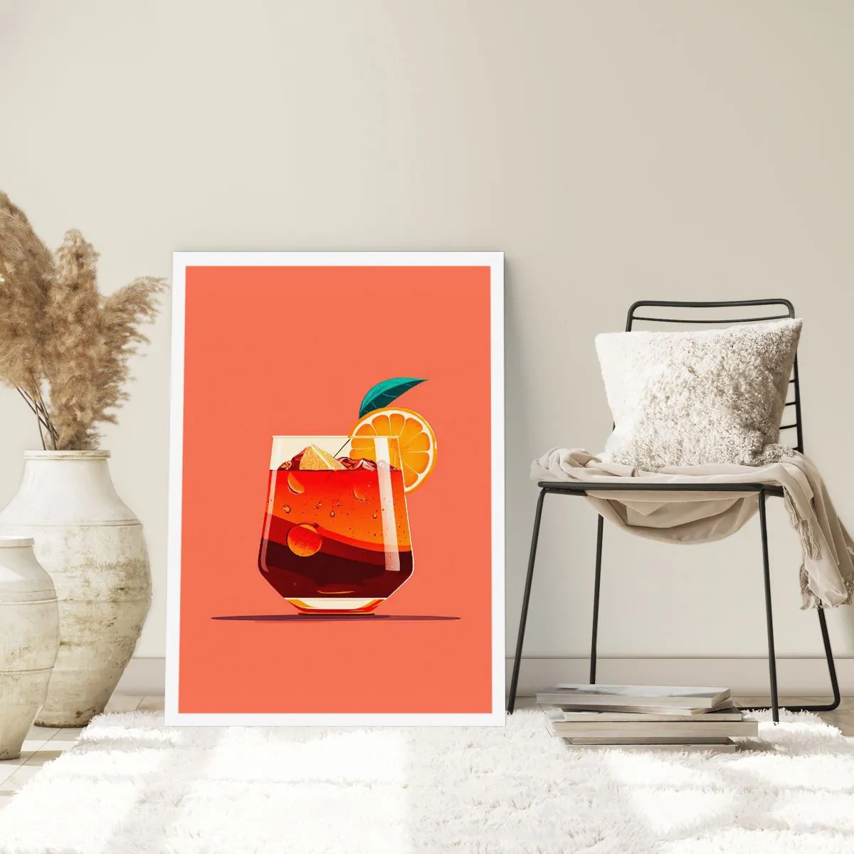 Poster - Sommerliche Erfrischung - 40x50 cm