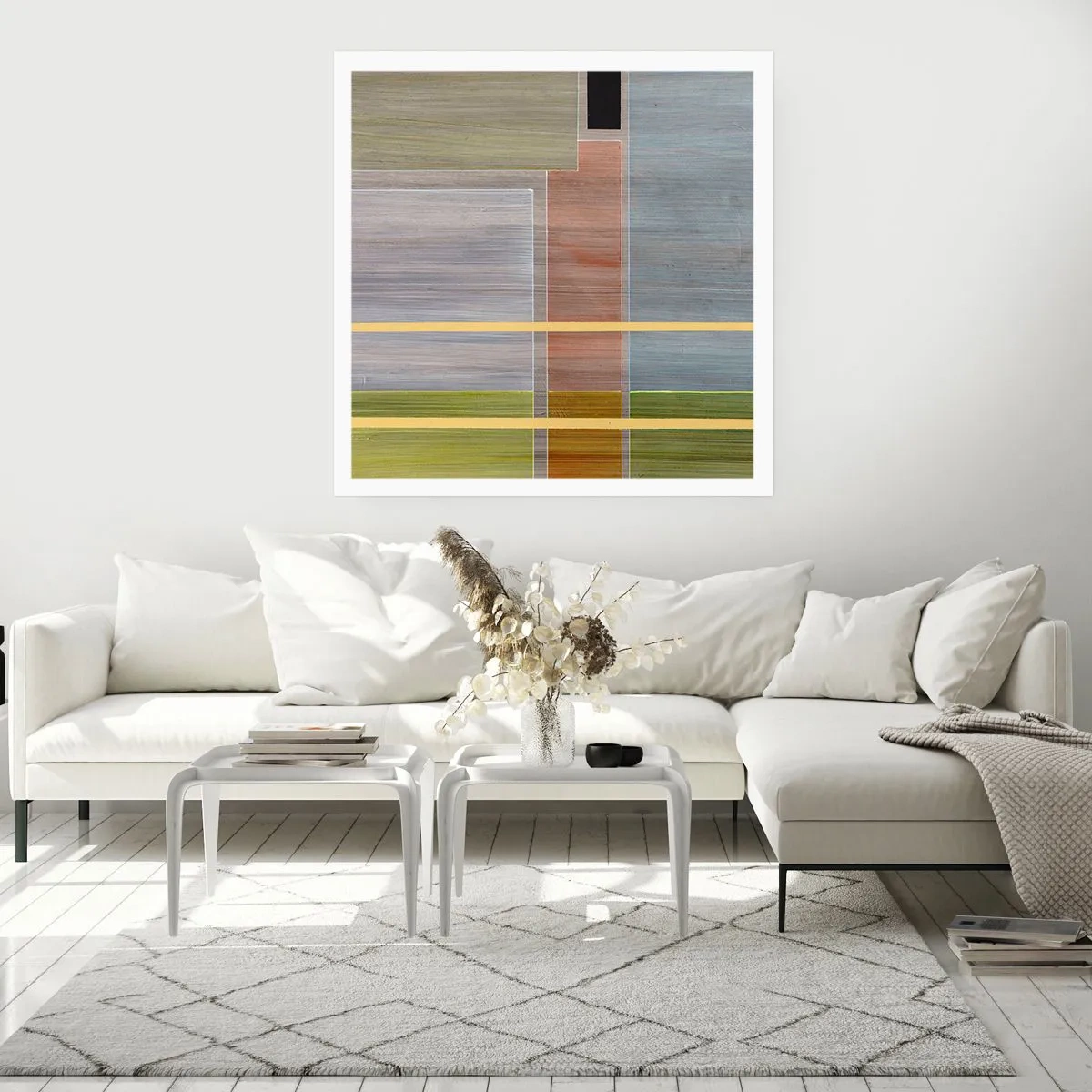 Poster - Einfach und ruhig - 30x30 cm