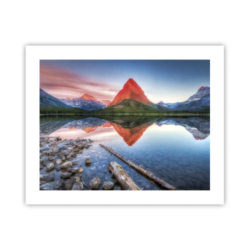 Poster - Hitze und Kälte - 50x40 cm