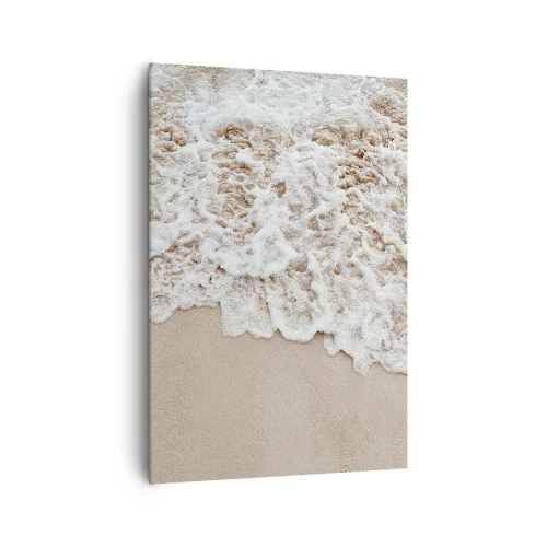 Bild auf Leinwand - Leinwandbild - Ich komme gleich wieder - 70x100 cm