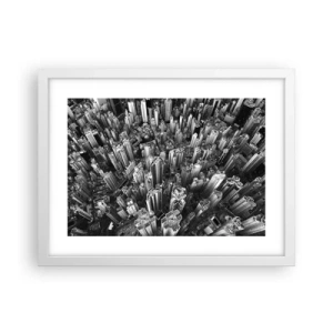 Poster in einem weißen Rahmen - Immer höher und höher - 40x30 cm