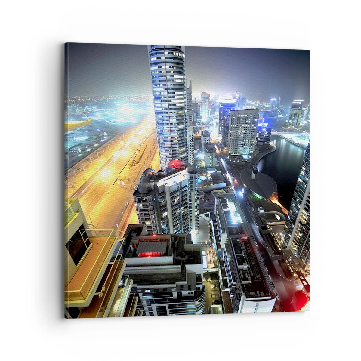 Bild auf Leinwand - Leinwandbild - Ein Wunder in der Wüste - 70x70 cm