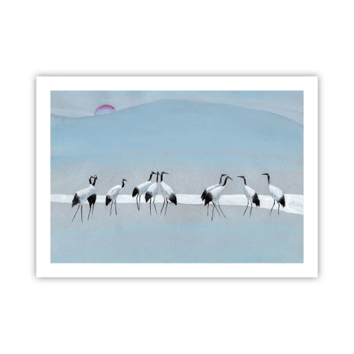 Poster - Nach einem heißen Tag - 70x50 cm