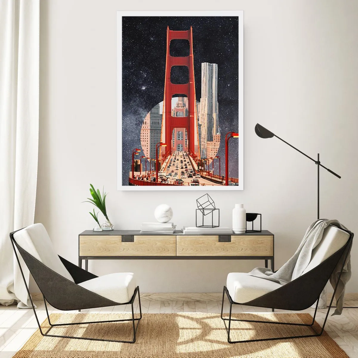 Poster - Immer im Mittelpunkt - 61x91 cm