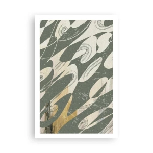 Poster - Rhythmische Abstraktion - 61x91 cm