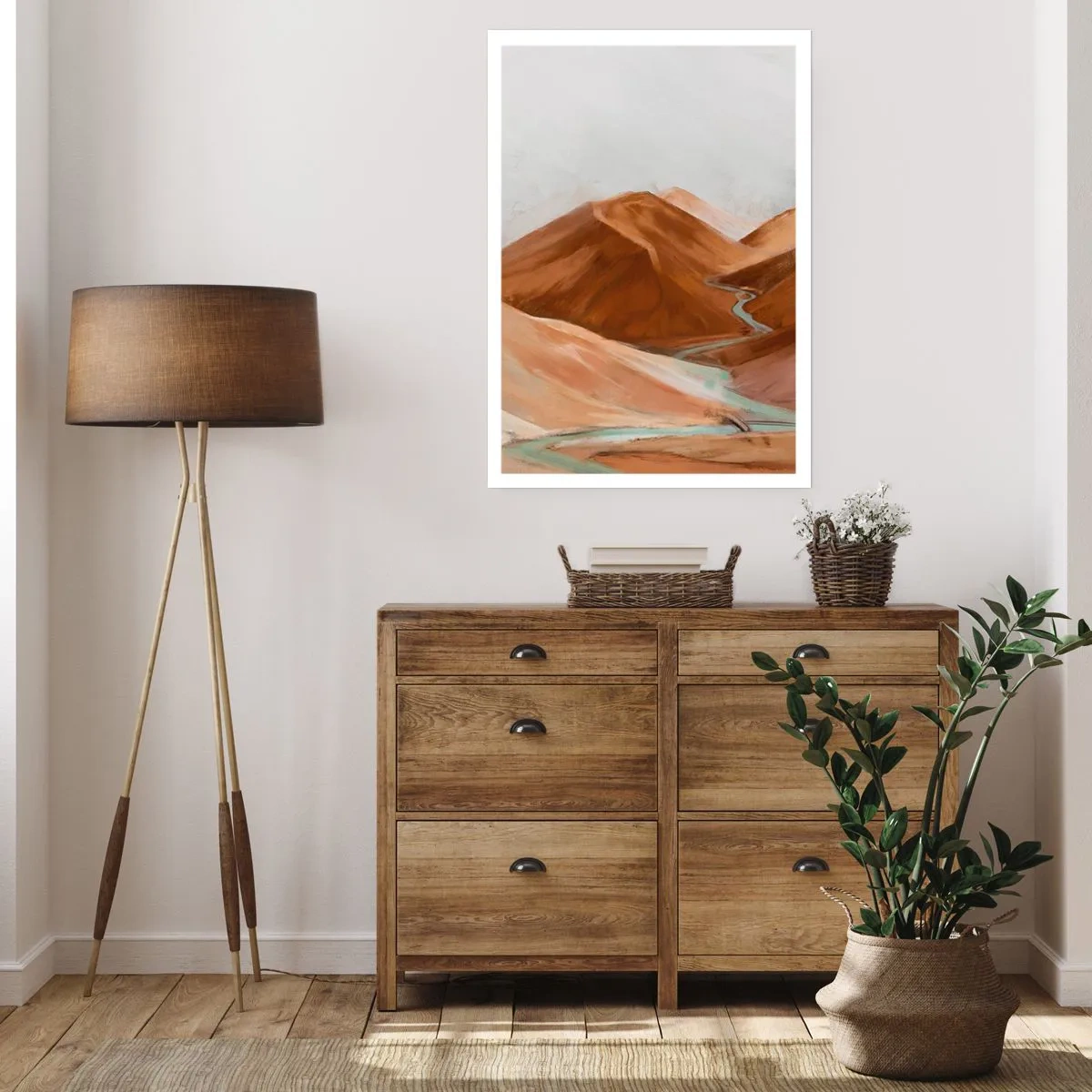 Poster - Zur Quelle - 40x50 cm