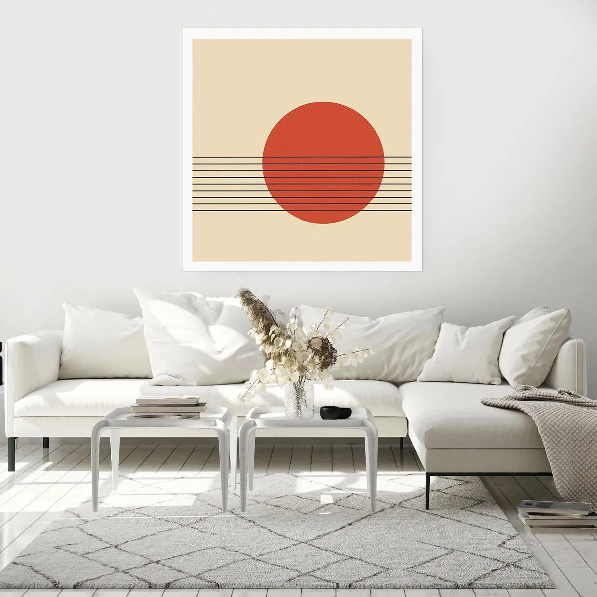 Poster - Immer wieder und weiter - 30x30 cm