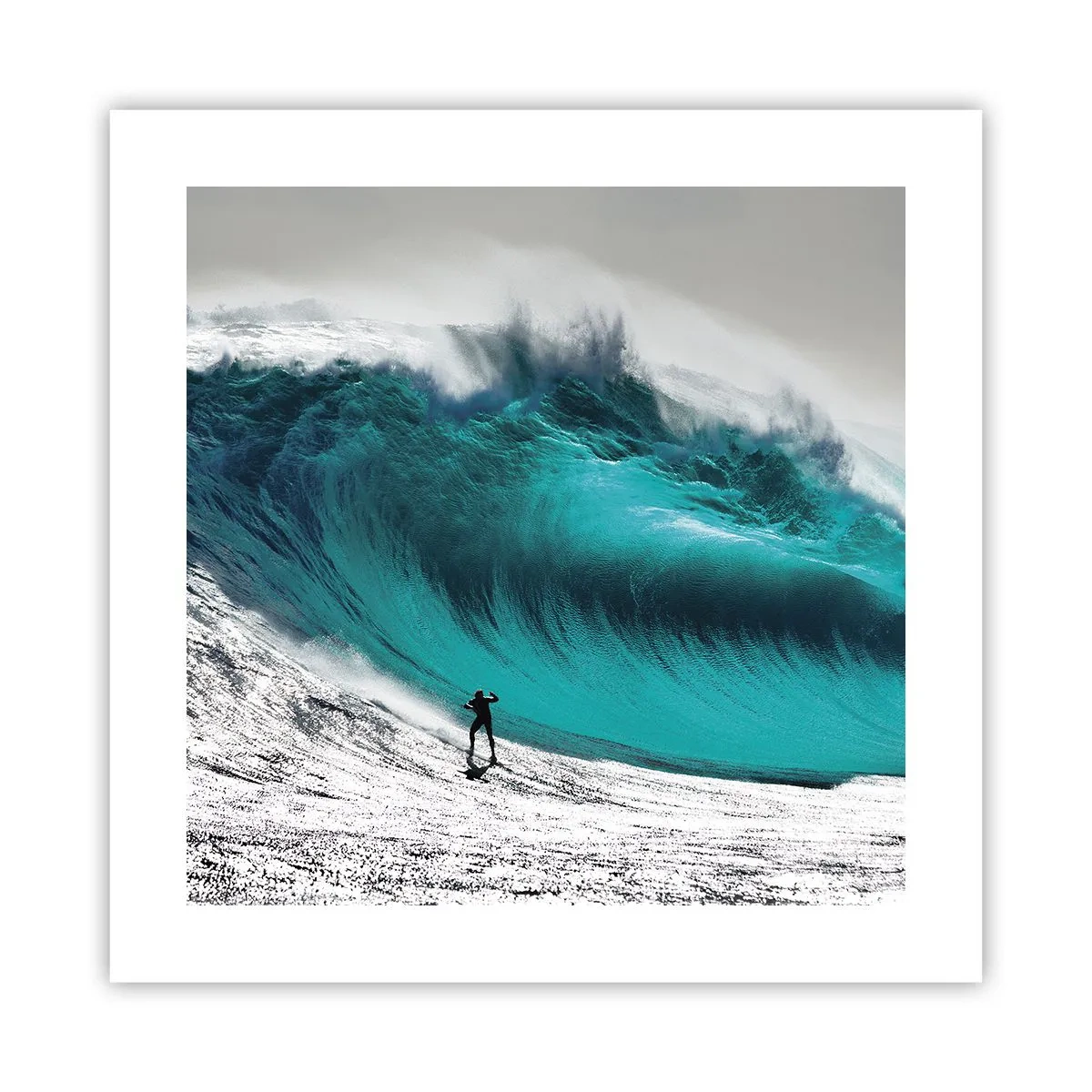 Poster - Herausforderung angenommen - 40x40 cm