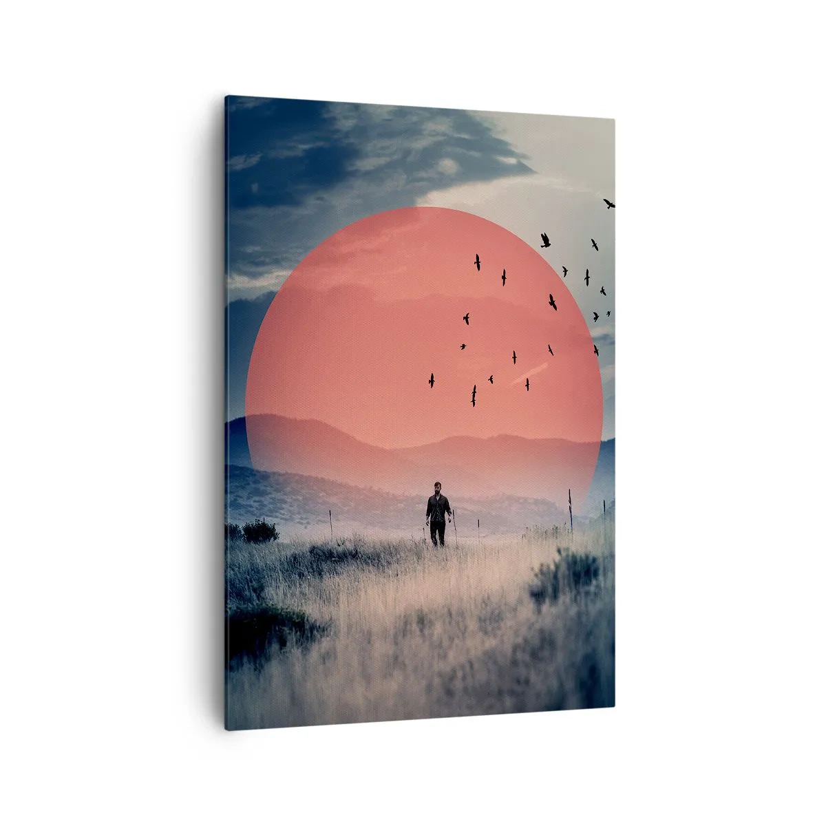 Bild auf Leinwand - Leinwandbild - In eigenen Elementen - 70x100 cm