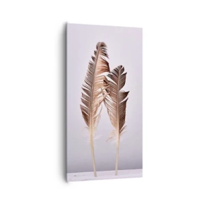 Bild auf Leinwand - Leinwandbild - Gegen das Nichts - 65x120 cm