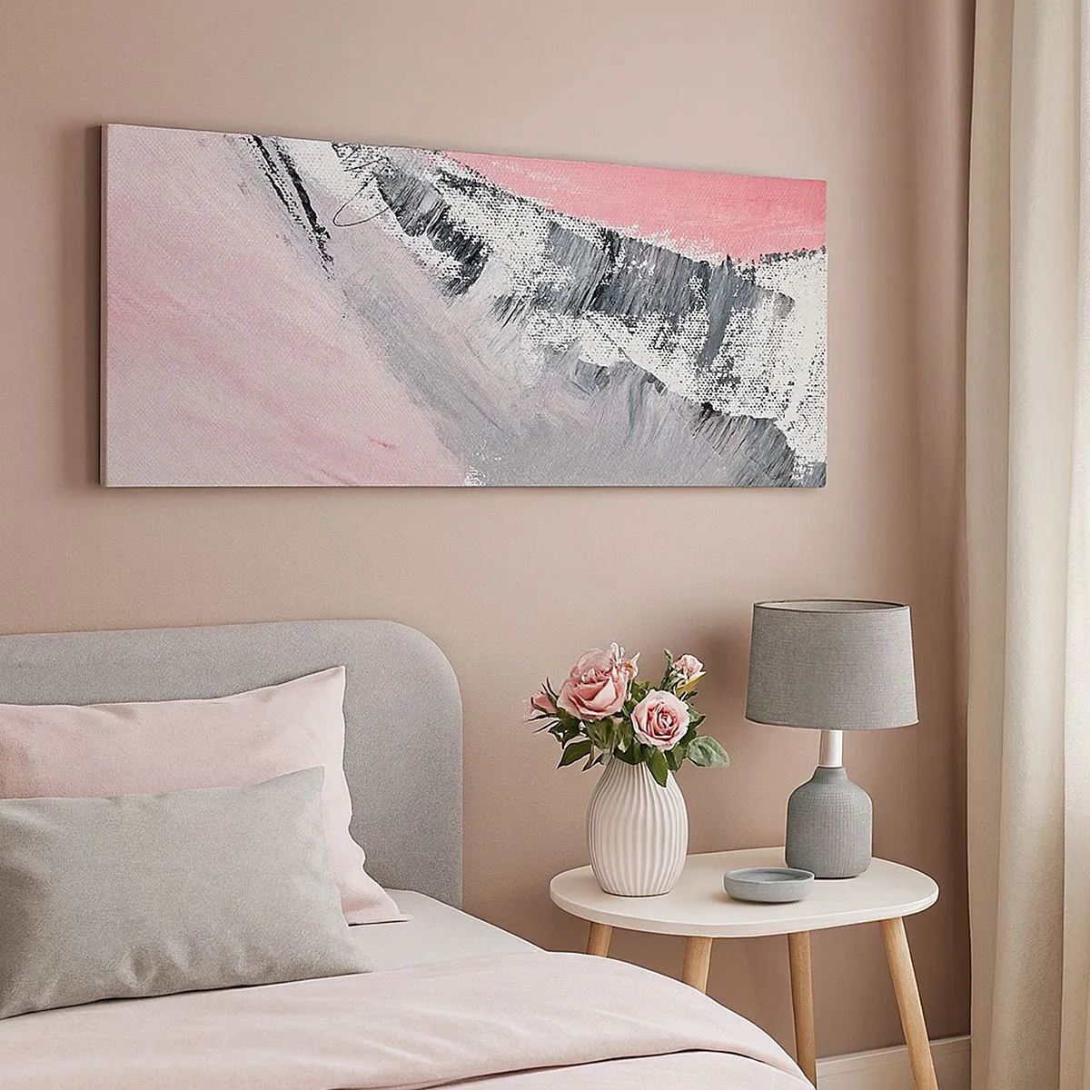 Bild auf Leinwand - Leinwandbild - Passende Komposition - 100x40 cm