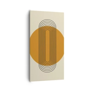 Bild auf Leinwand - Leinwandbild - Perfekter Plan - 65x120 cm