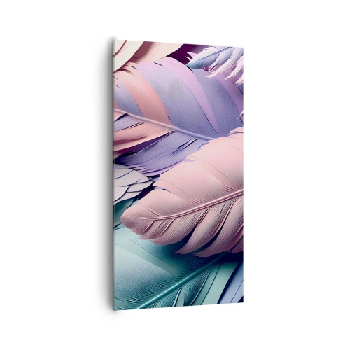 Bild auf Leinwand - Leinwandbild - Vogel-Chic - 65x120 cm