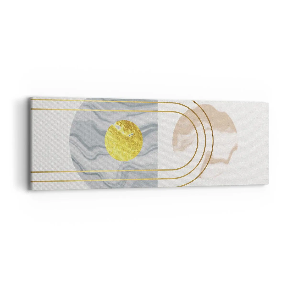 Bild auf Leinwand - Leinwandbild - Helligkeit und Brillanz - 90x30 cm