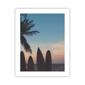 Poster - Morgen wird es auch lustig - 40x50 cm