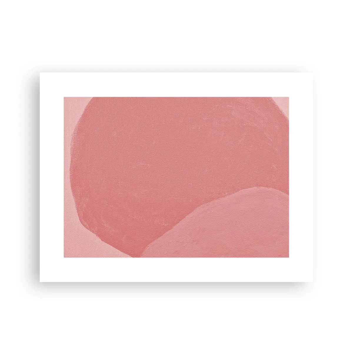 Poster - Organische Komposition in Rosa - 40x30 cm