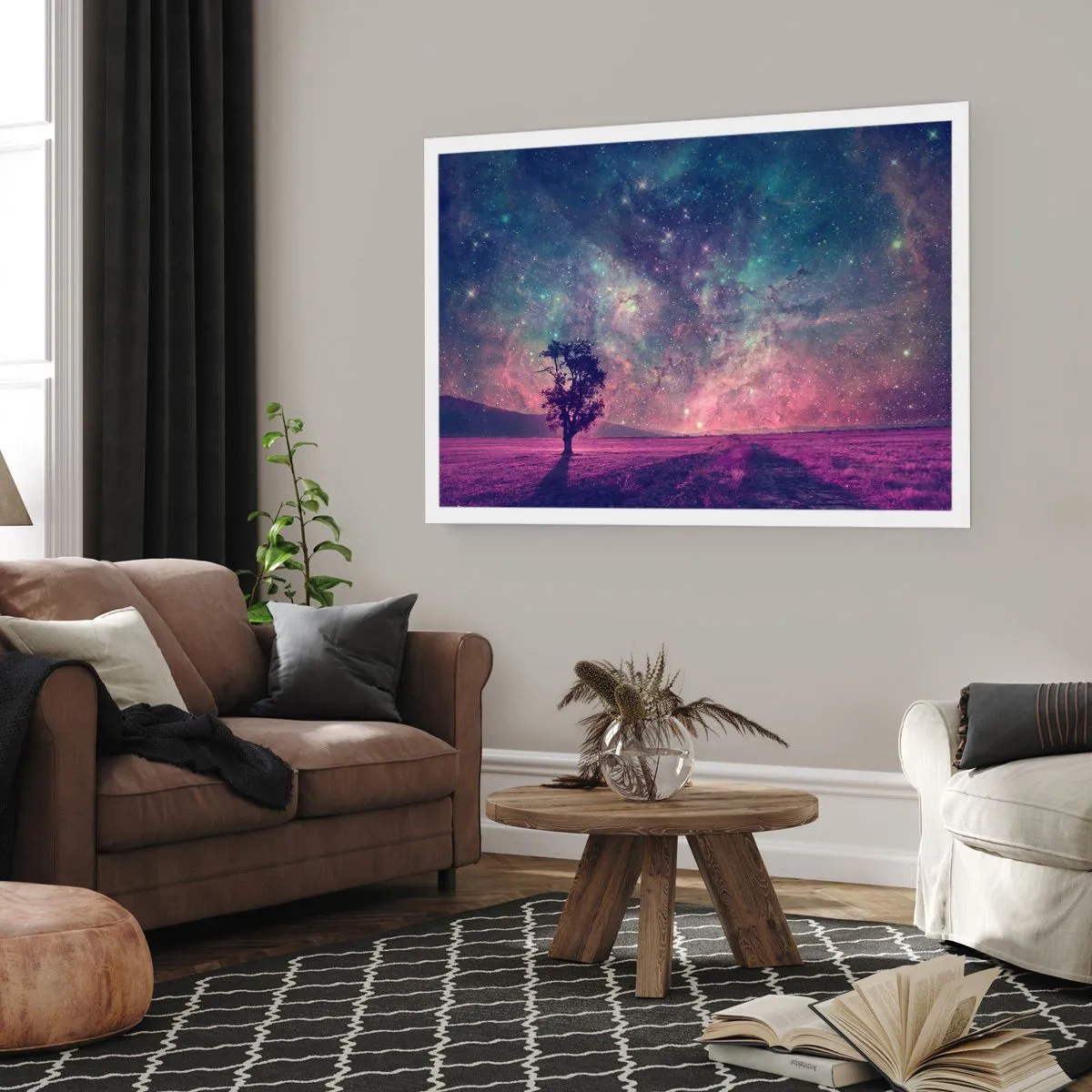 Poster - Unter dem magischen Himmel - 70x50 cm