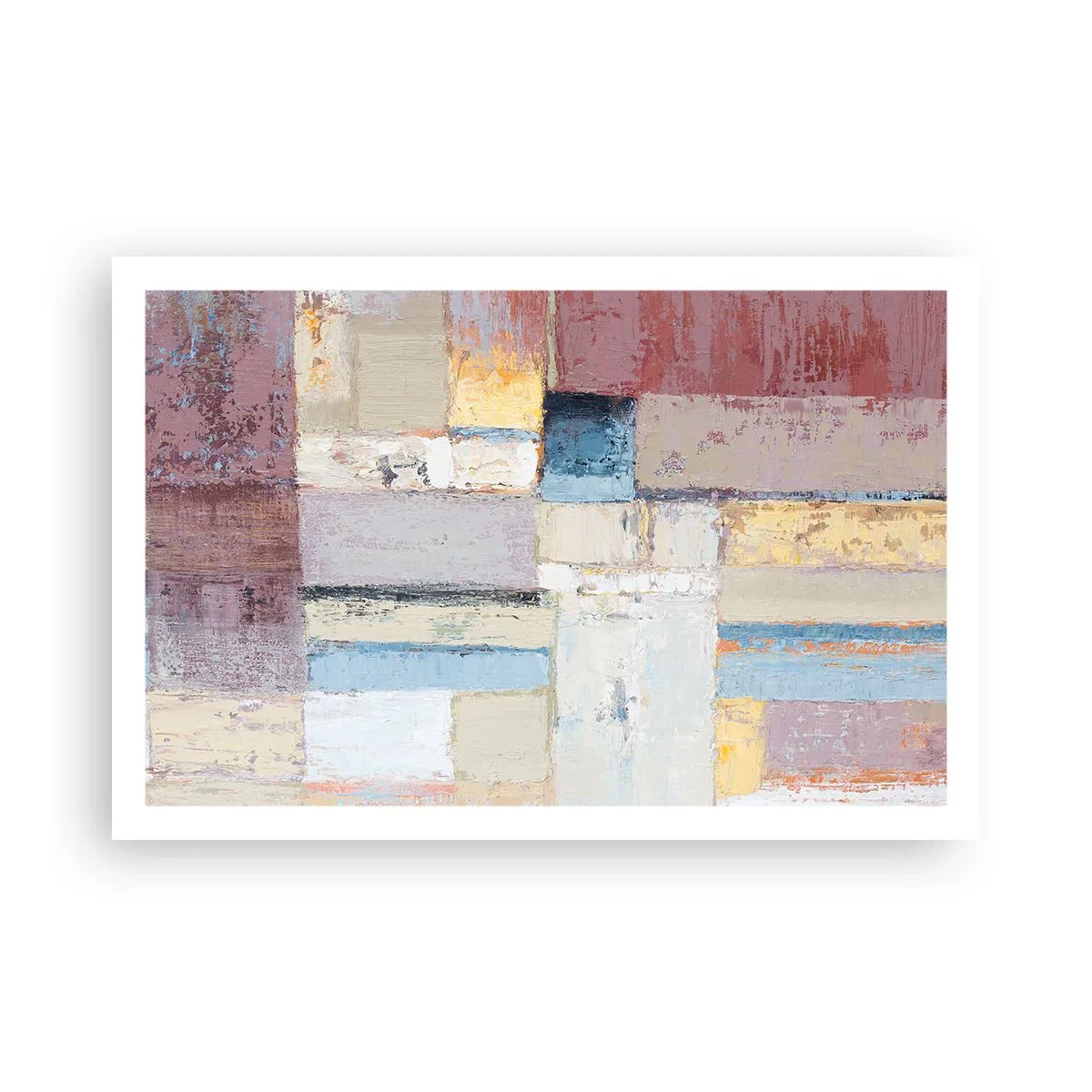 Poster - Ruhe der Geometrie - 91x61 cm