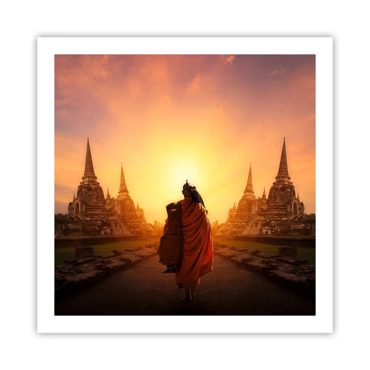 Poster - In Frieden für die Ewigkeit - 60x60 cm