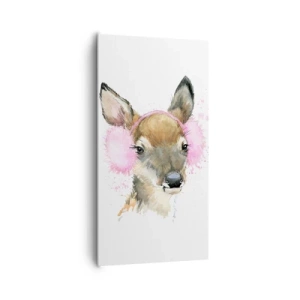 Bild auf Leinwand - Leinwandbild - Und der Frost ist nicht mehr schrecklich - 65x120 cm